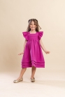 Vestido LUXO Nathaly Fucsia (Premium)