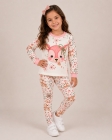 Conjunto Encanto Cervo Rosa Moletom