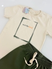 Conjunto Off com Verde Moletom (Premium)
