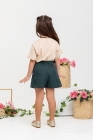 Conjunto Short Saia Verde Florescer 