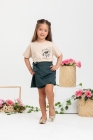 Conjunto Short Saia Verde Florescer 