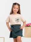 Conjunto Short Saia Verde Florescer 