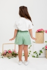 Conjunto Short Saia Verde Jardim 