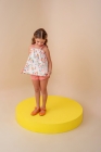 Conjunto Batinha Rosa Seco