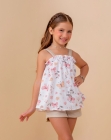 Conjunto Batinha Rosa Seco