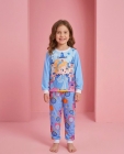 Pijama Manga Longa Cinderela