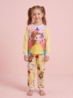 Pijama Manga Longa Bela e a Fera