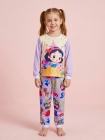 Pijama Manga Longa Branca de Neve 