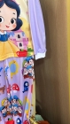 Pijama Manga Longa Branca de Neve 