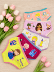 Kit com 5 - Calcinhas Princesas