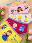 Kit com 5 - Calcinhas Princesas