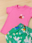 Conjunto T-shirt Joaninha