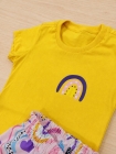 Conjunto T-shirt Arco Íris