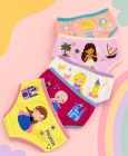 Kit com 5 - Calcinhas Princesas