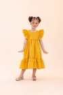 Vestido LUXO Mostarda (Premium)