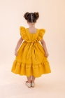 Vestido LUXO Mostarda (Premium)