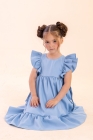 Vestido Isabella Azul Luxo (Premium)