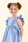 Vestido Isabella Azul Luxo (Premium)