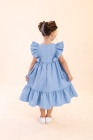 Vestido Isabella Azul Luxo (Premium)