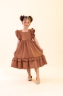 Vestido LUXO Cappuccino (Premium)