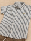 Conjunto Mauricinho Listras Cinza