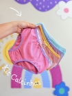 Kit com 5 - Calcinhas Candy Color