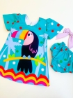 Vestido Baby com Calcinha - Tucano