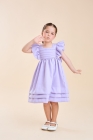 Vestido LUXO Nathaly Lavanda (Premium)