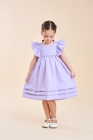 Vestido LUXO Nathaly Lavanda (Premium)