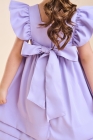 Vestido LUXO Nathaly Lavanda (Premium)