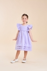 Vestido LUXO Nathaly Lavanda (Premium)