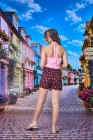 Conjunto Batinha Rosa Juvenil