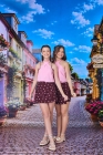 Conjunto Batinha Rosa Juvenil