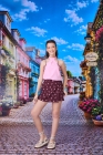 Conjunto Batinha Rosa Juvenil