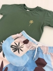 Conjunto Verde Musgo com Manga