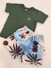 Conjunto Verde Musgo com Manga