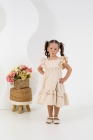 Vestido Luxo Nude Claro (Premium)