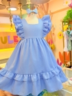 Vestido LUXO Azul (Premium)