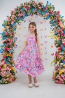 Vestido Floral Rosa