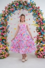 Vestido Floral Rosa
