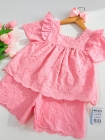 Conjunto LUXO Laise Rosa Bebê