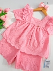 Conjunto LUXO Laise Rosa Bebê