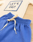Conjunto Moletom Off com Azul