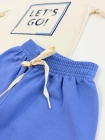 Conjunto Moletom Off com Azul