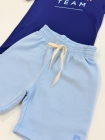Conjunto Moletom Azul Marinho Super Team