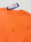 Conjunto Linho Listras Laranja