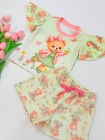 Conjunto Encanto Ursinha Verde Água