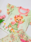 Conjunto Encanto Ursinha Verde Água