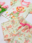 Conjunto Encanto Ursinha Verde Água