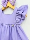 Vestido Luxo Baby Lavanda (Premium)